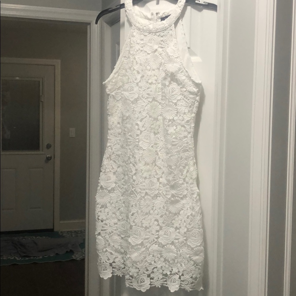 White Lulu Dress